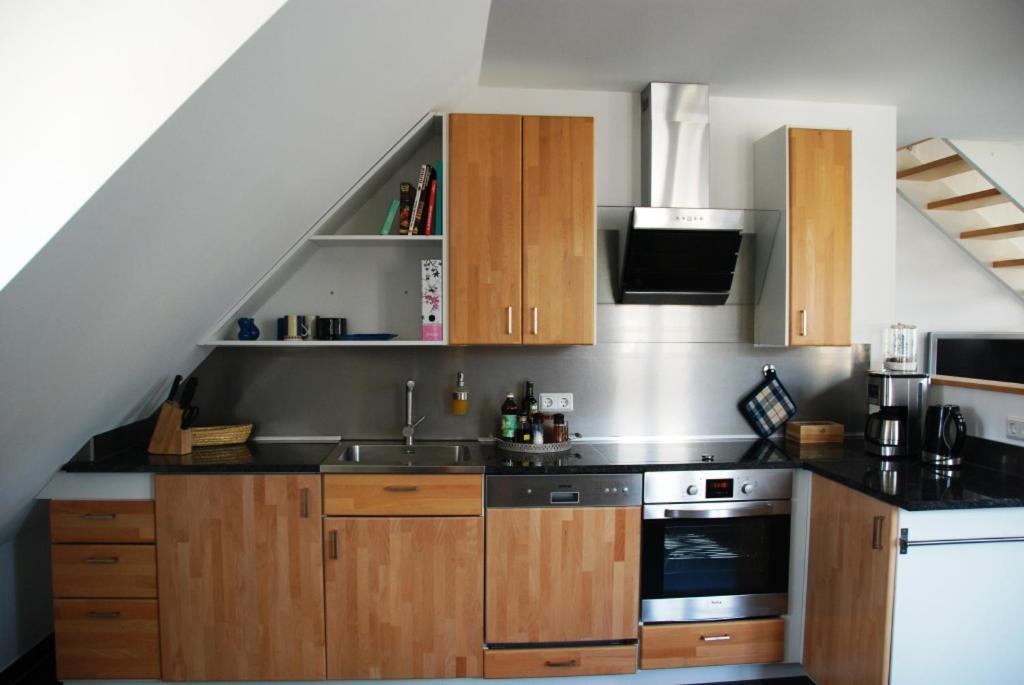 Ferienwohnung "Alte Fischerei" Кецин Экстерьер фото